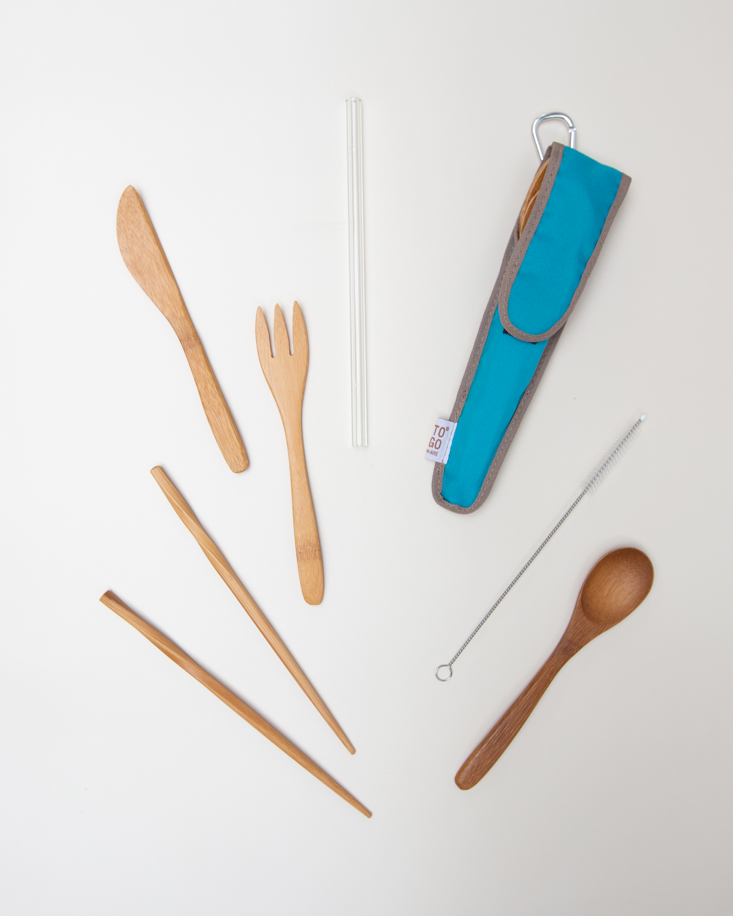 Bamboo Utensil + Classic Straw Kit