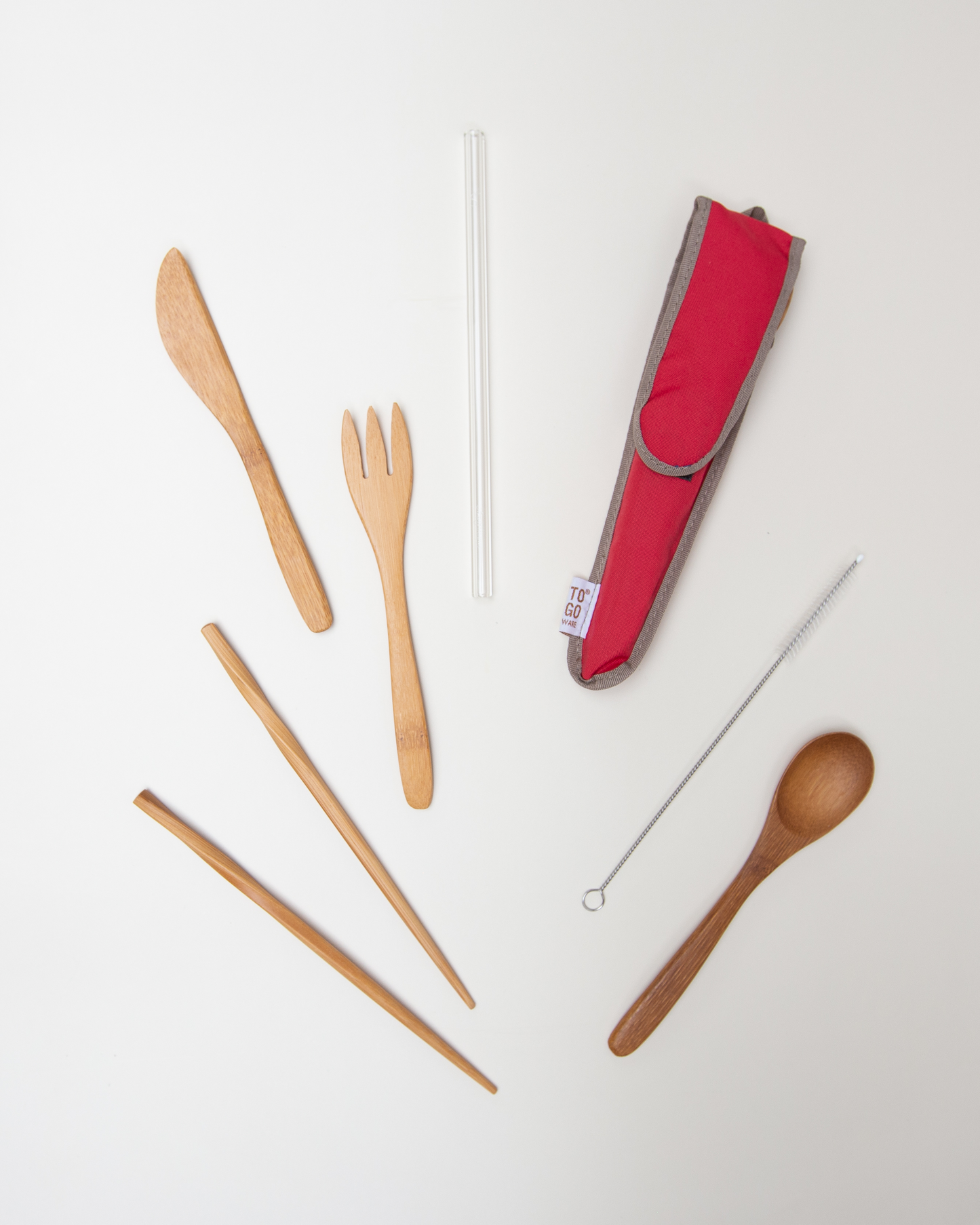 Bamboo Utensil + Classic Straw Kit