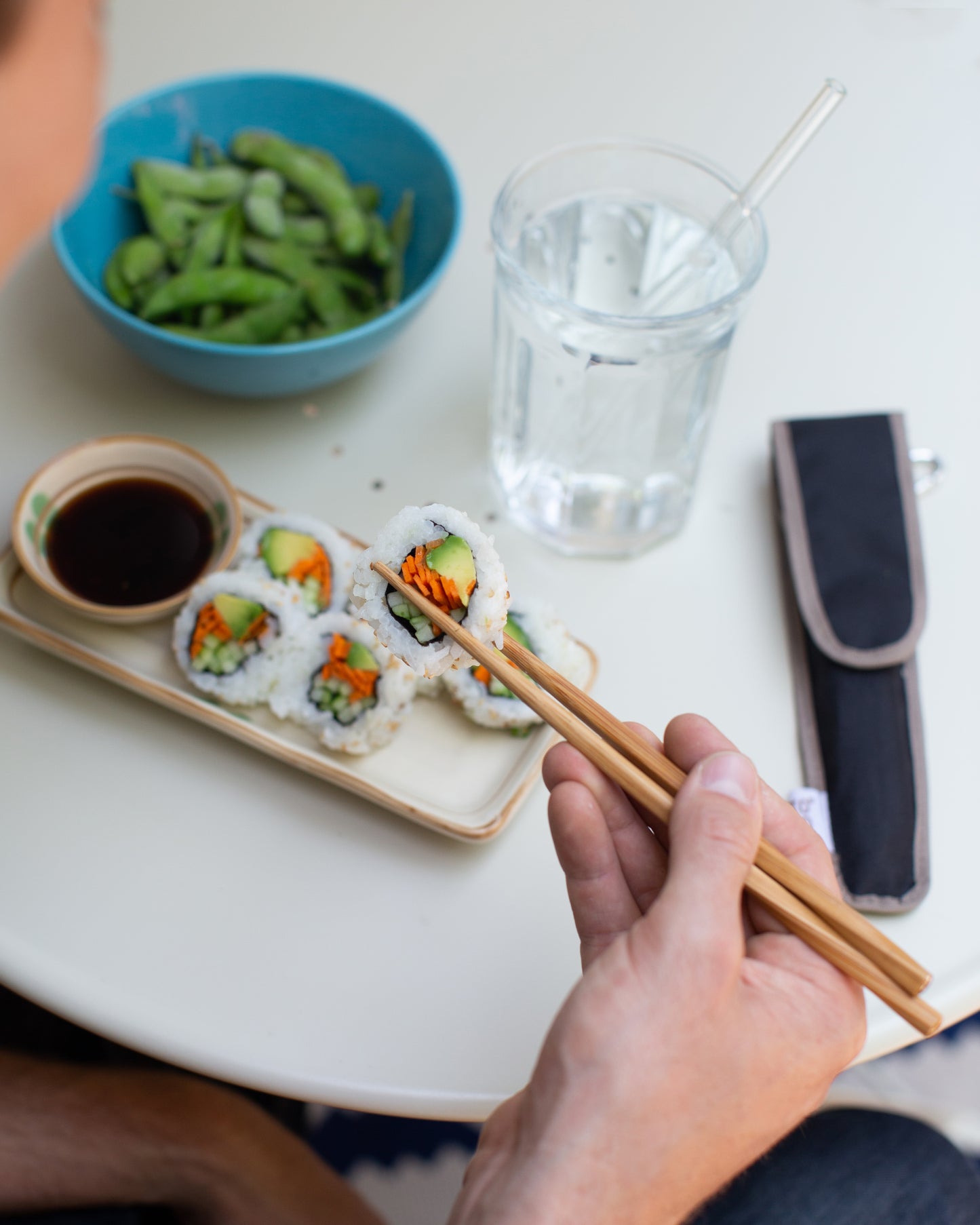Bamboo Utensil + Classic Straw Kit