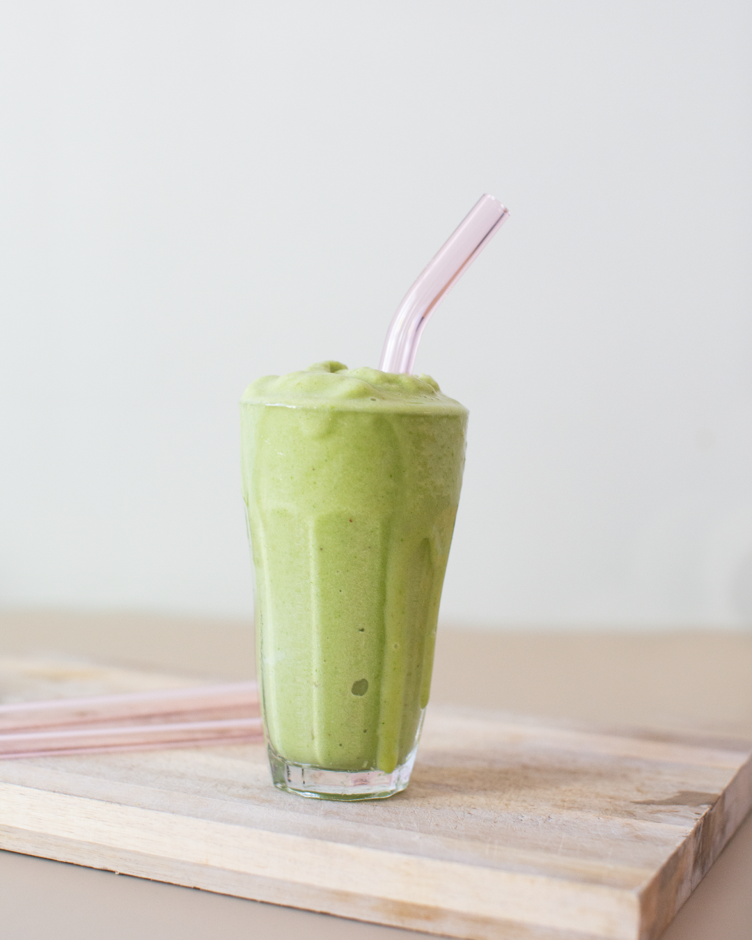 Single Wide Glass Straw