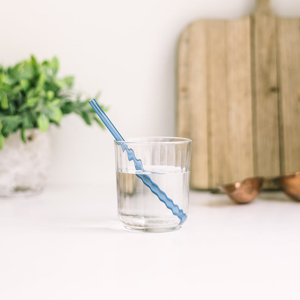 Primaware Straw Simply Straws Reusable Glass Straws, Utensils & Lifetime Guarantee