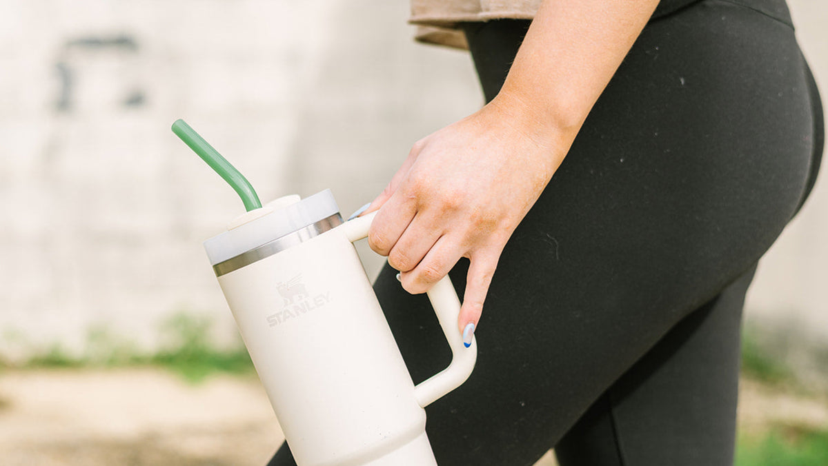 Simply Straws Reusable Glass Straws, Utensils & Lifetime Guarantee
